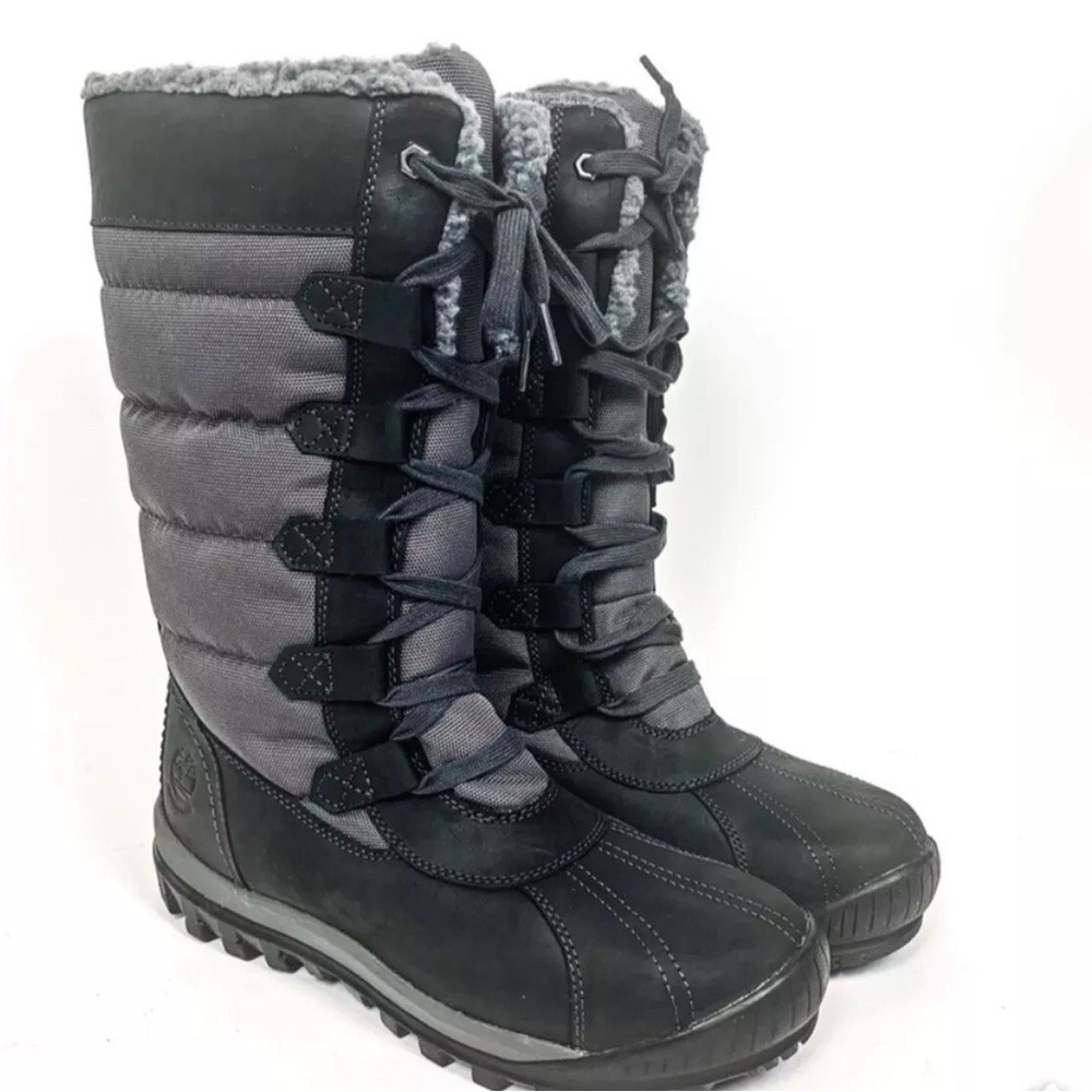 New Timberland MT Hayes Faux Shearling Tall Winter Snow Boot Size 7